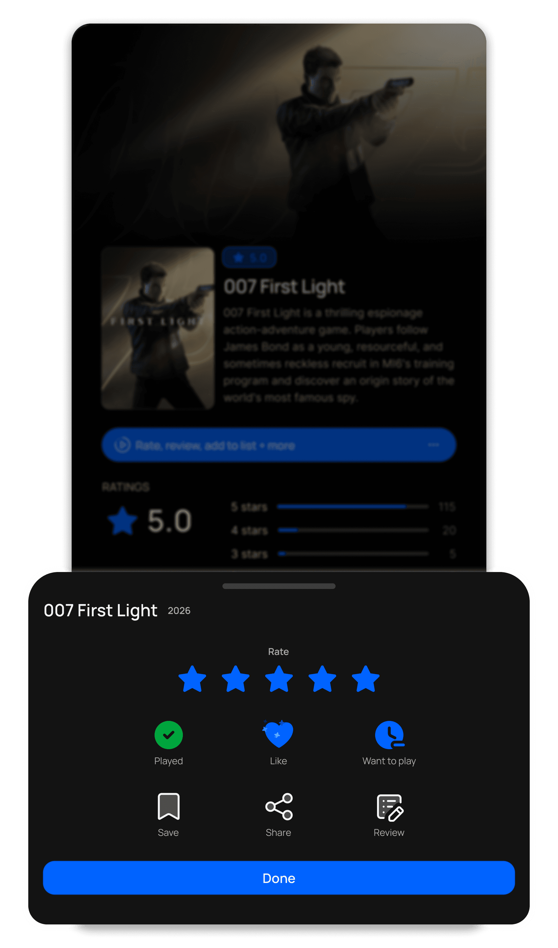 Game Actions